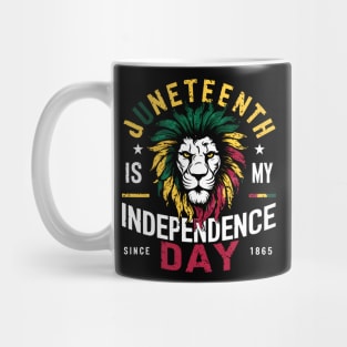 Juneteenth is my Independence Day Since 1865 Mug